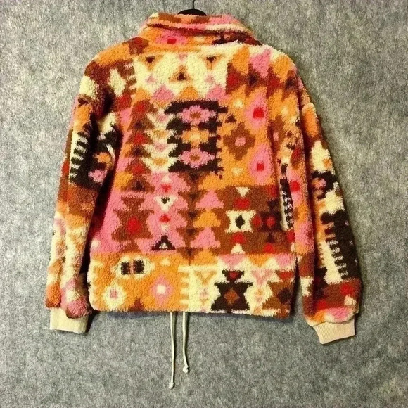 Billabong Time Off Half Zip Fleece Pullover - Small - Picture 3 of 5